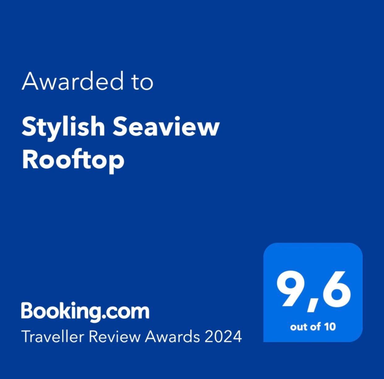 Stylish Seaview Rooftop Thessaloníki Ngoại thất bức ảnh