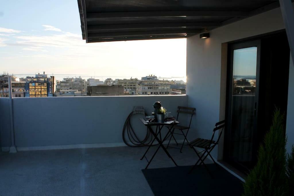 Stylish Seaview Rooftop Thessaloníki Ngoại thất bức ảnh