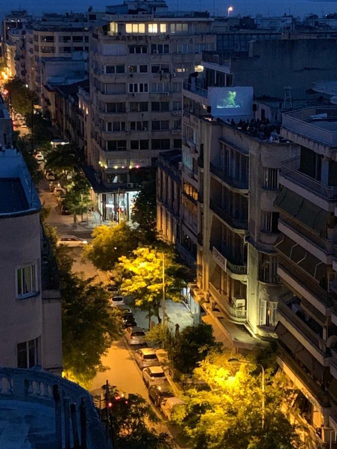 Stylish Seaview Rooftop Thessaloníki Ngoại thất bức ảnh